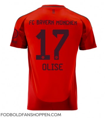 Bayern Munich Michael Olise #17 Hjemmebanetrøje 2024-25 Kortærmet